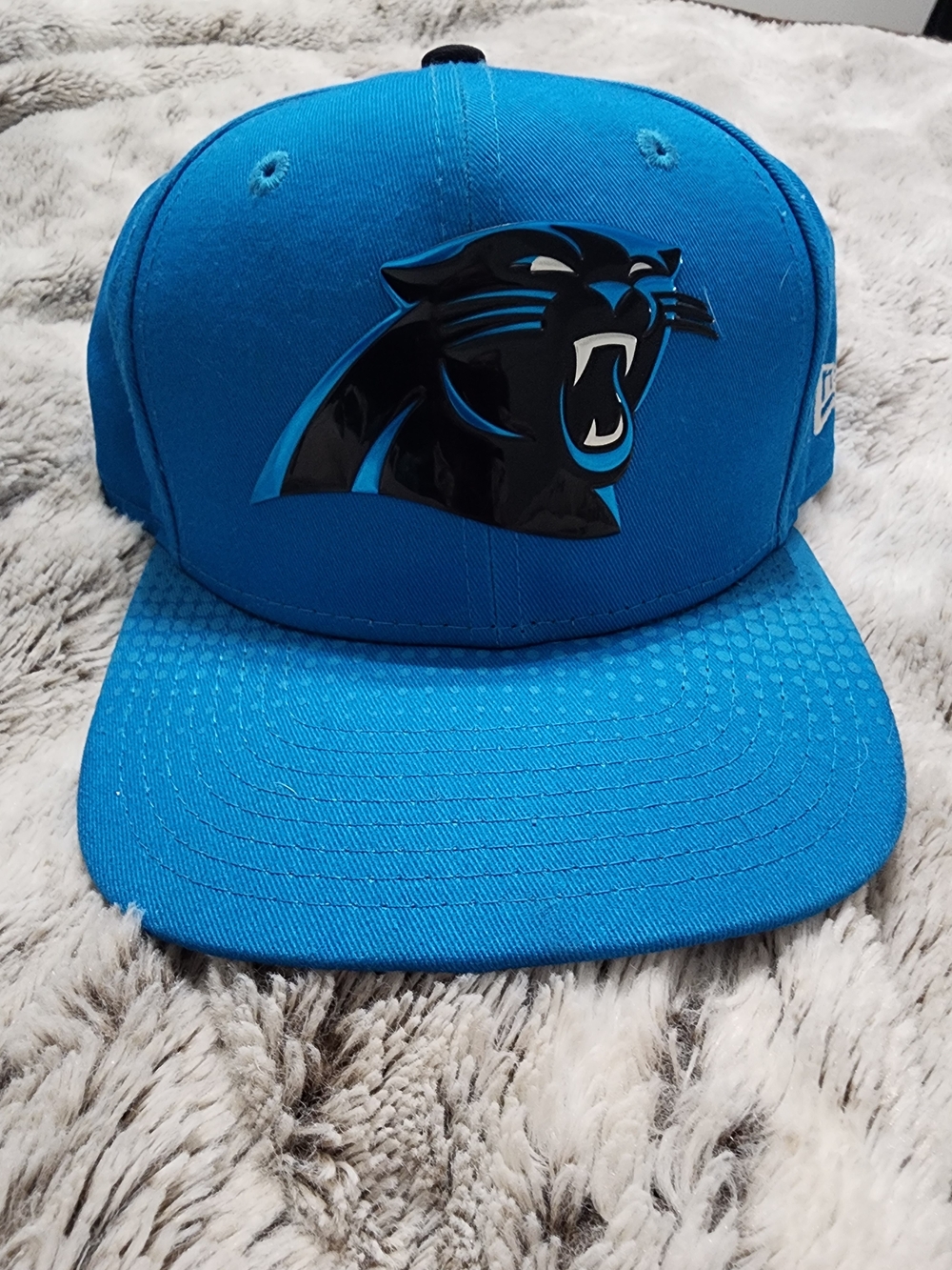 Carolina Panthers Blue Fitted Snapback Hat YOUTH